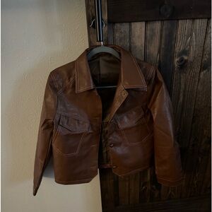 Brown, jacket size extra large brand new never worn